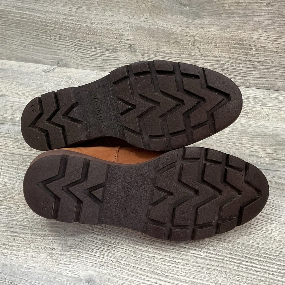 ‼️SALE‼️Vionic Aster Willa Wedge Loafers Toffee Suede